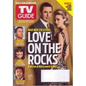  TV GUIDE Magazine (7/19 8/1, 2010) MAD MEN Exlusive Staff 