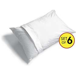 Pillow Guard Allergy Relief Pillow Protectors (Set of 6)   