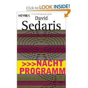  Nachtprogramm (9783453590120) David Sedaris Books