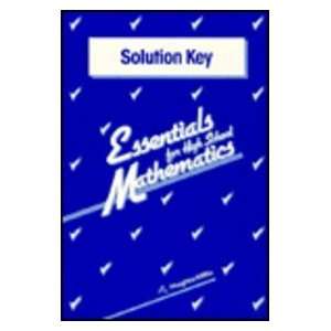  Essentials High School Mathematics (9780395393628) Cohen 