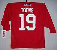 TOEWS Chicago Blackhawks RED Jersey Youth Large XL  