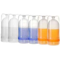 Adiri Natural Nurser Ultimate Bottle Stages 1, 2, 3 (Pack of 6 