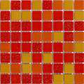 Brio 13x13 inch Tango Mosaic 3/4 inch Glass Tiles (Pack of 20 