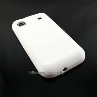 White Soft Gel Case Cover Samsung Galaxy S 4G T Mobile  