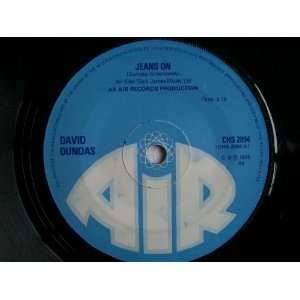  45 RPM Vinyl Single David Dundas Jeans On / Sleepy Serena 