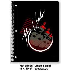  THE USED DOLLHEADS SPIRAL NOTEBOOK