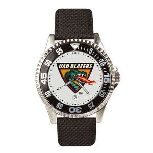   UAB Blazers Mens Competitor Watch W/Leather Band