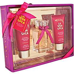   La Vida Loca Womens Eau De Parfum Deluxe Gift Set  