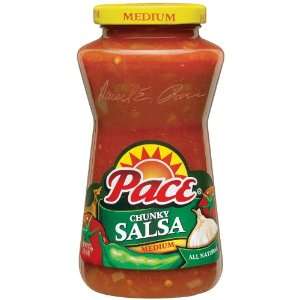 Pace 16oz Mild Chunky Salsa 3pack  Grocery & Gourmet Food