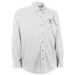    Arizona Esteem Button Down Dress Shirt (White): Sports & Outdoors