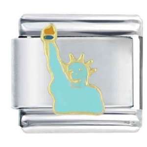  Turquoise Statue Liberty Italian Charms Pugster Jewelry