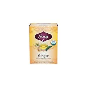 Organic Ginger Tea 16 Tea Bags Grocery & Gourmet Food
