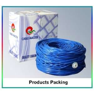   UL CSA CMR & 100% Coppers) Ethernet Bulk Cable Blue Color Electronics