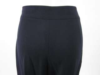 GIORGIO ARMANI BLACK LBL Wool Navy Pants Trousers Sz 42  