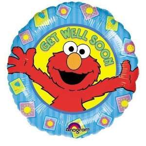  18 Elmo Get Well Balloon Toys & Games
