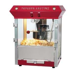 Great Northern Red Popcorn Anytime 8 ozPopcorn Machine Red 6093 