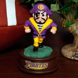  NCAA East Carolina Pirates Pee Dee Musical Mascot Figurine 