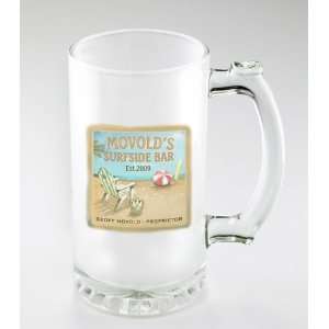  Personalized Set of 4 Surfside Frosted Sports Mug