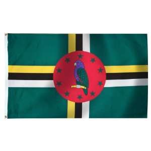  Dominica Flag 3X5 Foot E Poly Patio, Lawn & Garden