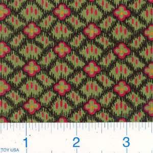  45 Wide Natchez Olive Fabric By The Yard Arts, Crafts 