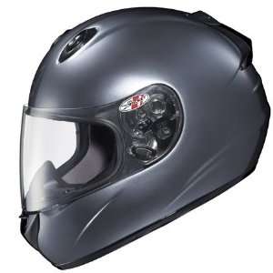   RKT 201 Solid Full Face Motorcycle Helmet Large  Black Automotive