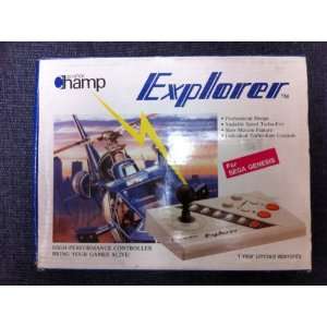  Explorer Joystick Champ Controller for Sega Genesis Toys & Games