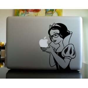  Apple Macbook Vinyl Decal Sticker   Geek Snow White 