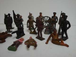 Vintage Lot Original BARCLAY Soldiers MANOIL Lead Toy Figures Soldier 