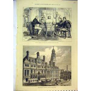   1876 Townhall Leicester War Inn Yard Belgrade Men News: Home & Kitchen