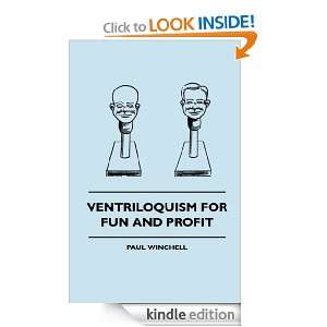 Ventriloquism For Fun And Profit Paul Winchell  Kindle 