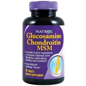   Glucosamine, Chondroition & MSM 90 tablets
