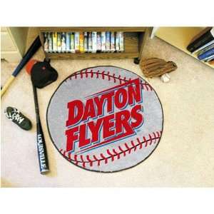  Dayton Flyers NCAA Baseball Round Floor Mat (29) Sports 