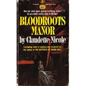  Bloodroots Manor [Gold Medal R2344] Books