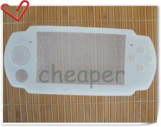 Color soft Silicone Case Skin Case Cover For Slim PSP 2000 3000  
