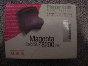 Xerox 016 2042 00 Color Stix Magenta Ink 8200 OEM NEW 2  