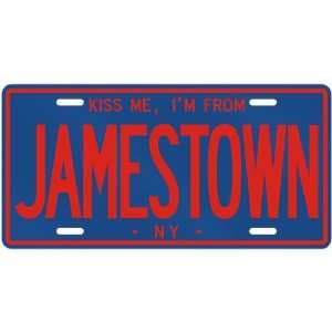  NEW  KISS ME , I AM FROM JAMESTOWN  NEW YORKLICENSE 