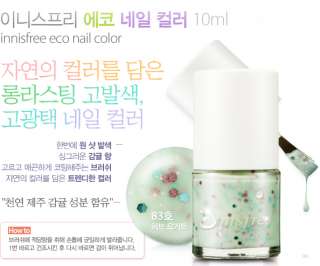 INNISFREE] Eco Nail Color 10ml 15 Colors You Pick Korean SNSD K pop 