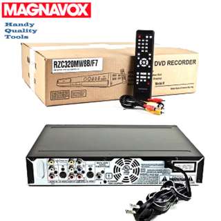 MAGNAVOX SATELLITE LINK TV SHOWS MOVIES DVD RECORDER / PLAYER 