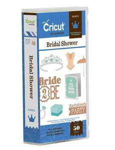 Cricut Bridal Shower Cartridge with Cupcake Wrappers **Brand New 