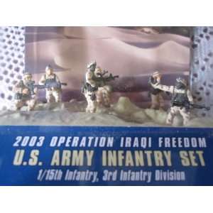   Piece Infantry Set W/diorama By Corgi 1/15th Infantry 3rd Division
