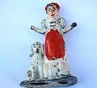 Old Vintage Tommy Toy Old Mother Hubbard Metal Figurine Collectible