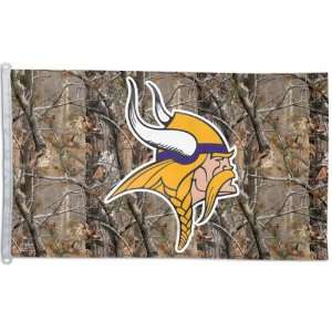 Minnesota Vikings RealtreeÂ® 3x5 Flag 