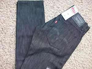 LEVIS 511 SKINNY STRAIGHT BLACK JEANS MENS 30X32 STYLE 045110251 FREE 