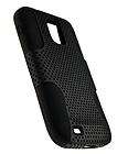 Hybrid Silicone PC Perforated Rugged Skin Case for Telus Samsung 