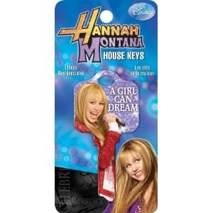  Hannah Montana A Girl Can Dream Kwikset KW1 House Key 