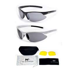 N2 Mens Partial Polarized Sports Sunglasses  