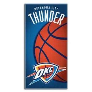  Oklahoma City Thunder NBA Emblem Fiber Reactive Beach 