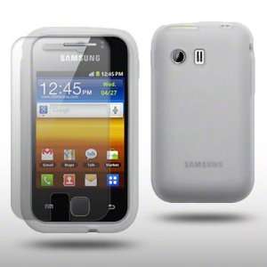 SAMSUNG GALAXY Y S5360 SILICONE SKIN WITH SCREEN PROTECTOR BY CELLAPOD 