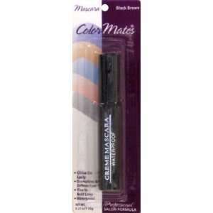  Color Mates Crème Mascara Black Brown 0.27 oz. (4 Pack) Beauty