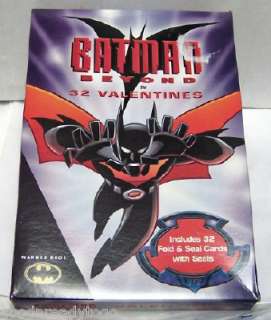 BATMAN DC COMICS WB 2001 #32 VALENTINES CARDS NEW  